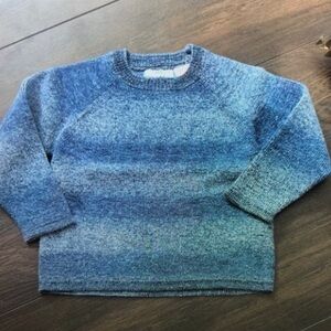Blue Gradient Sweater